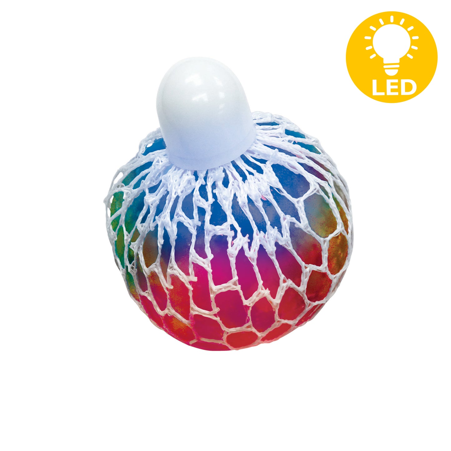 Flashing Mesh Squeeze Blob Ball