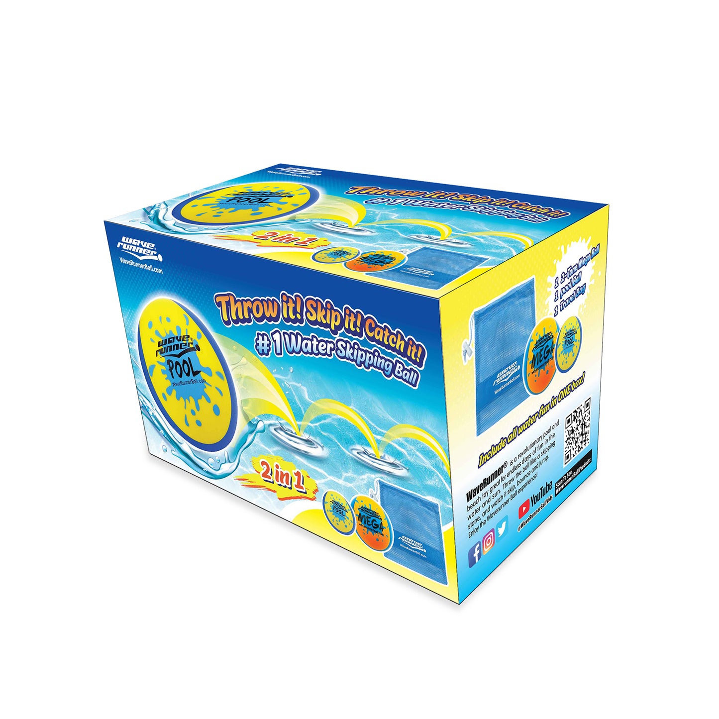 Water Skipping Set Duo (Mega & Pool Ball)