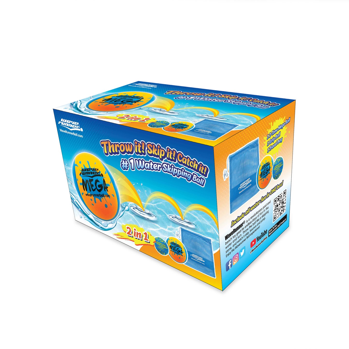 Water Skipping Speed Duo (Mega & Grip Ball)