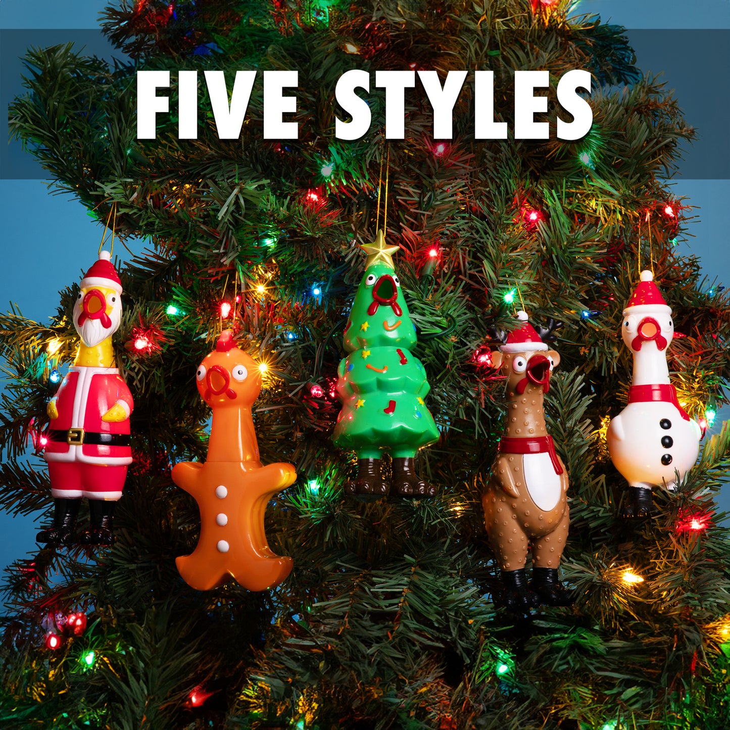 Squeeze Me Christmas Chicken Series