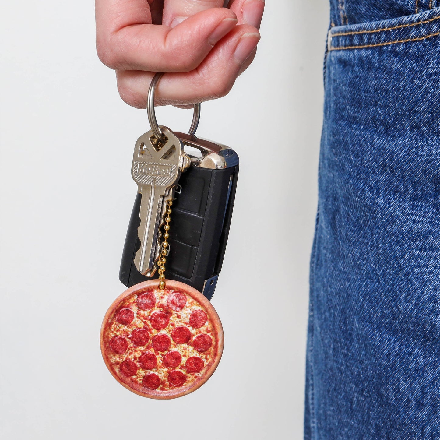 Pizza Keychain