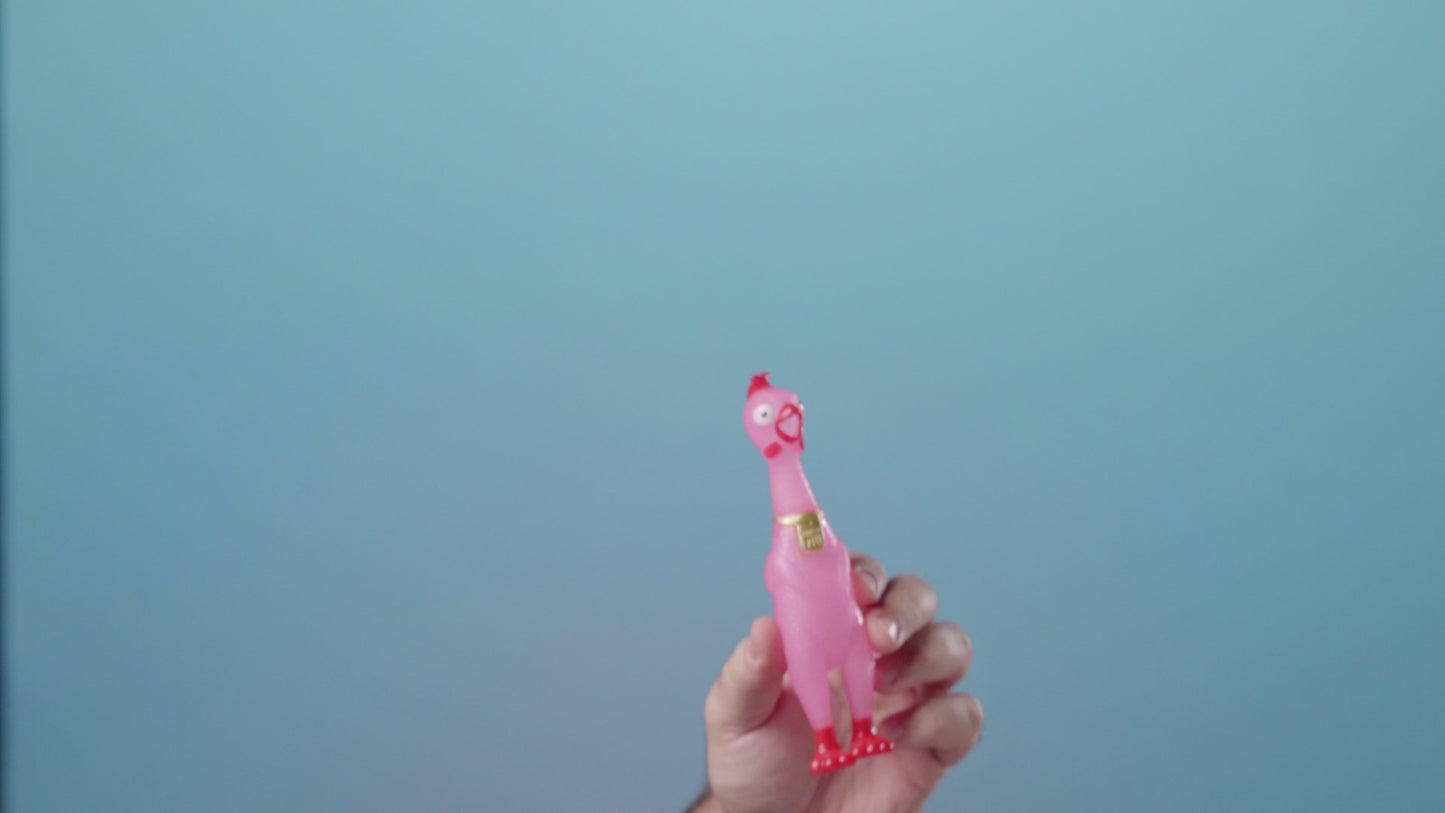 Load and play video in Gallery viewer, Squeeze Me Chicken Glow In The Dark- Mini