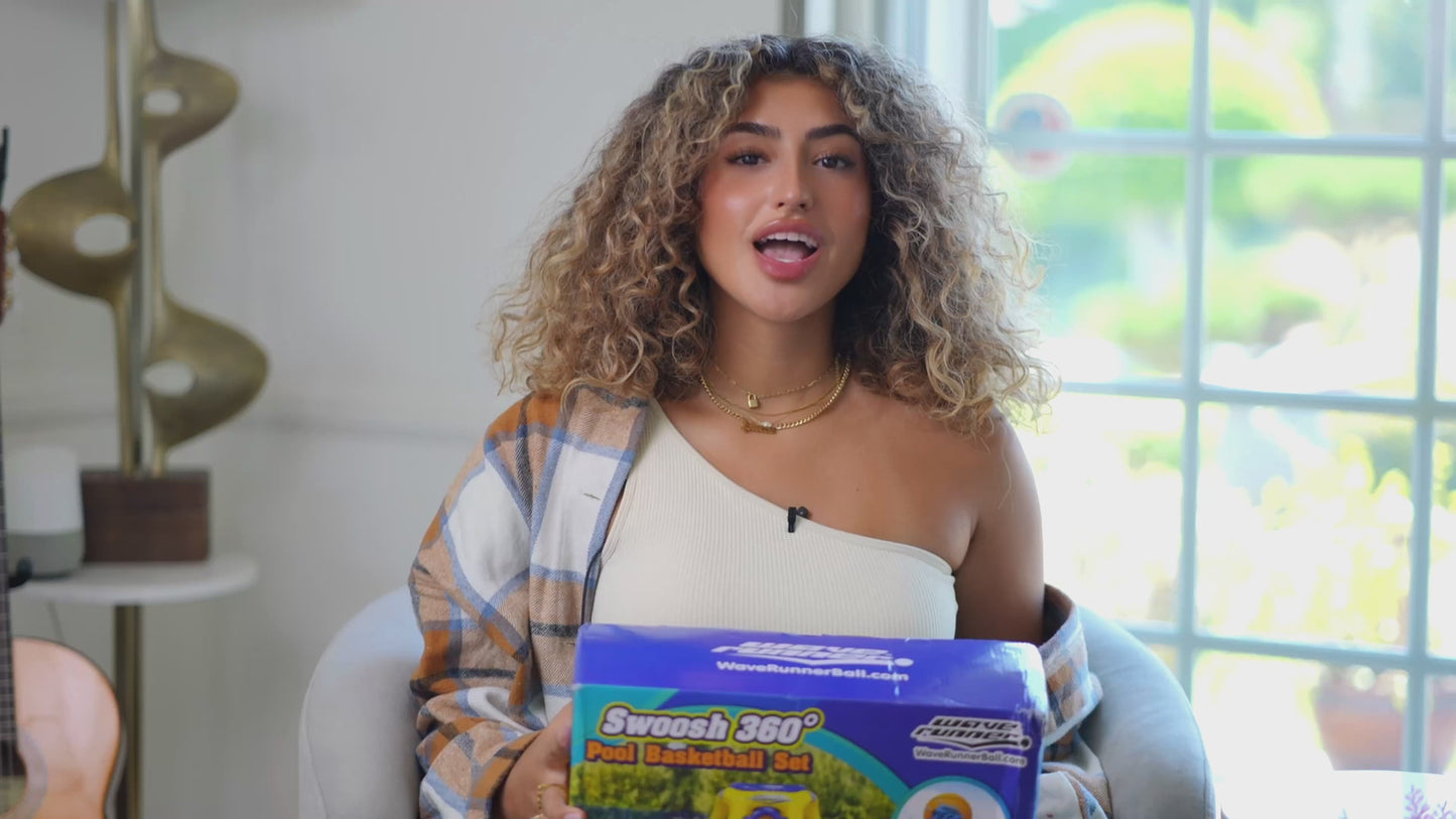 Load and play video in Gallery viewer, Swoosh 360 Basketball Set