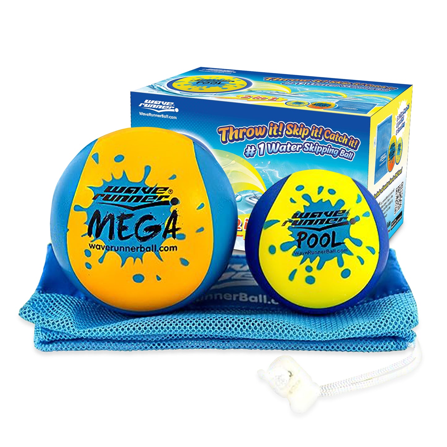 Water Skipping Set Duo (Mega & Pool Ball)