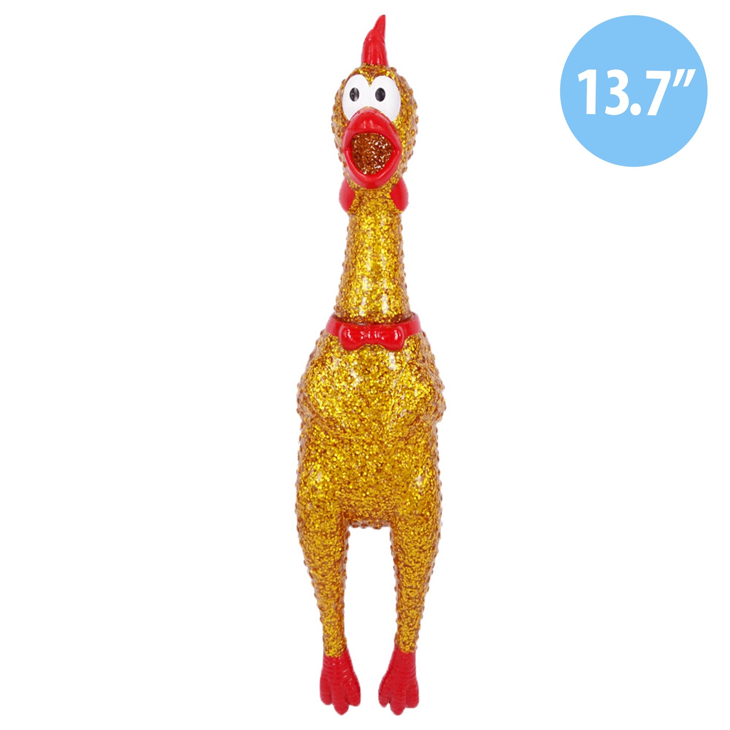 Crazy Screaming Glitter Chicken