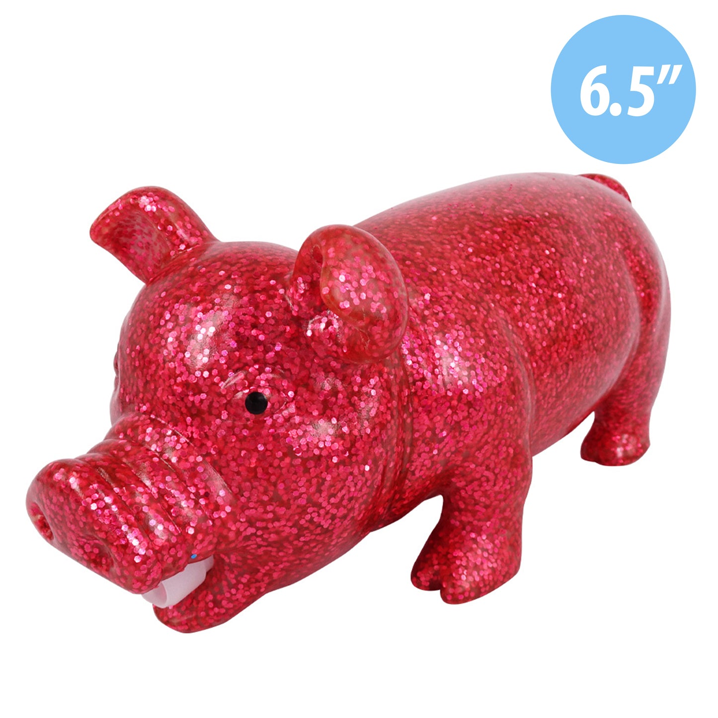 Squeeze Me Glitter Piggie - Small