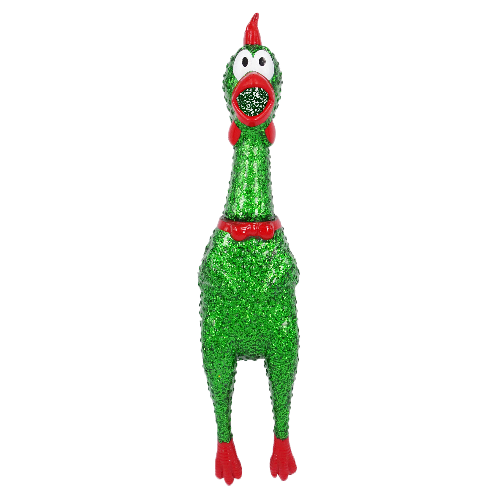 Crazy Screaming Glitter Chicken