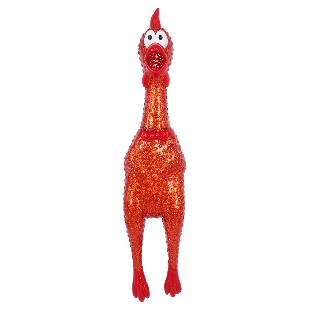 Crazy Screaming Glitter Chicken