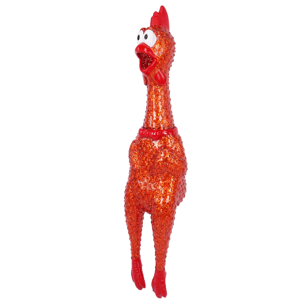 Crazy Screaming Glitter Chicken