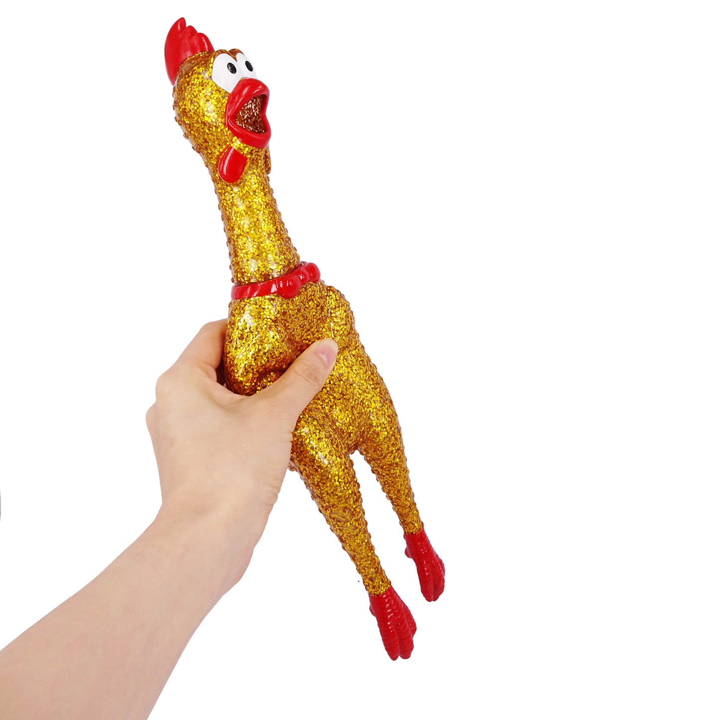Crazy Screaming Glitter Chicken