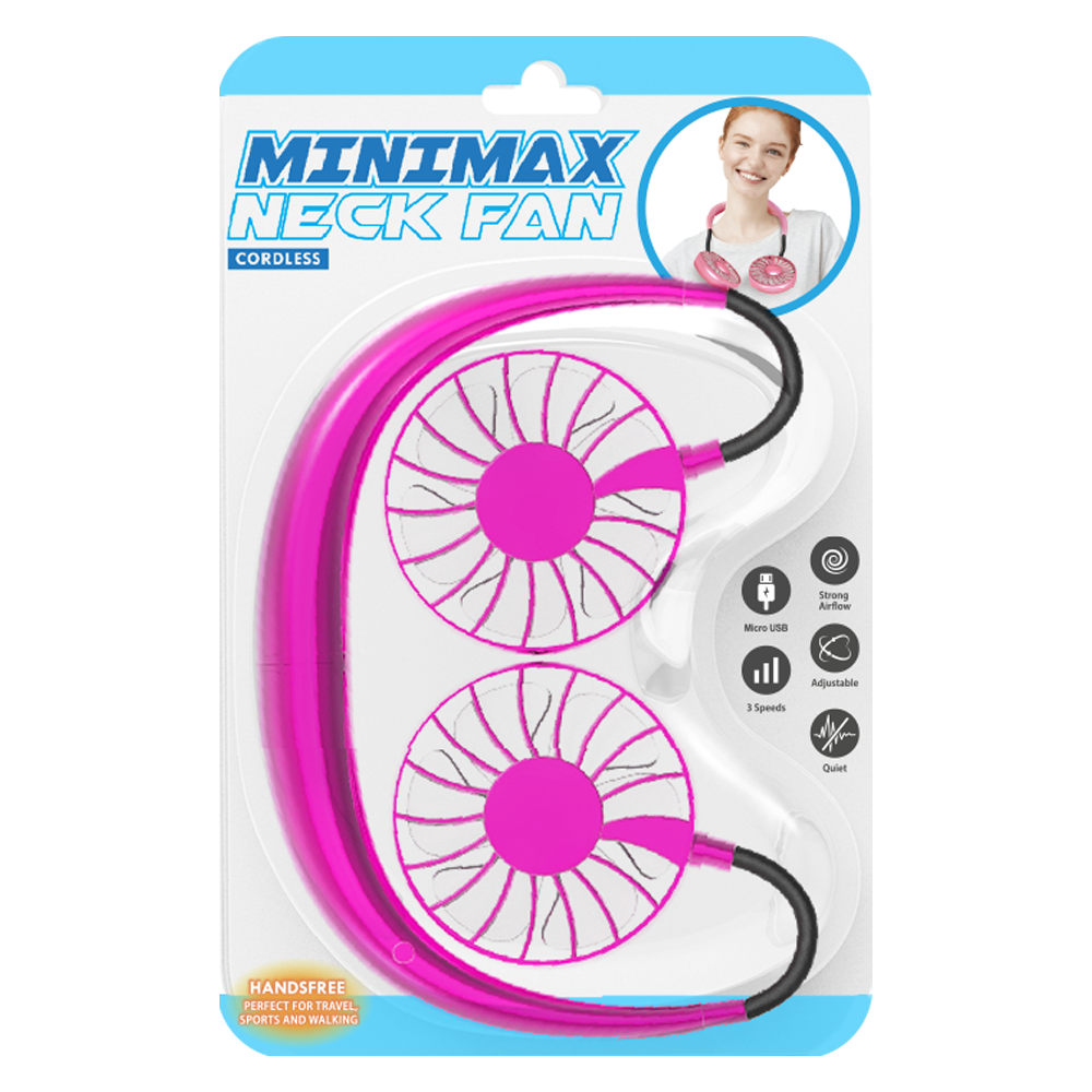MiniMax Neck Fan Metallic Series