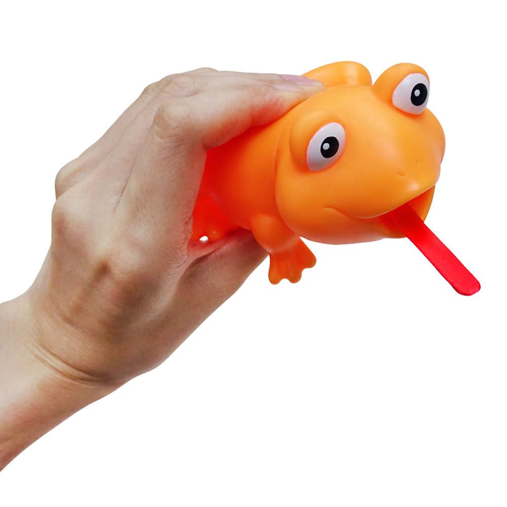 Squeeze Me Froggie - Tongue out