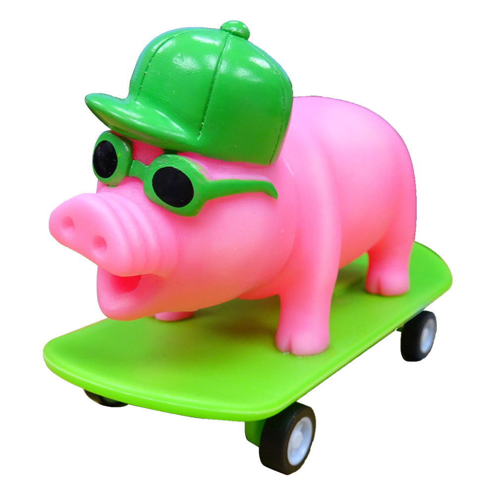 Squeeze Me Skate Piggie - Mini