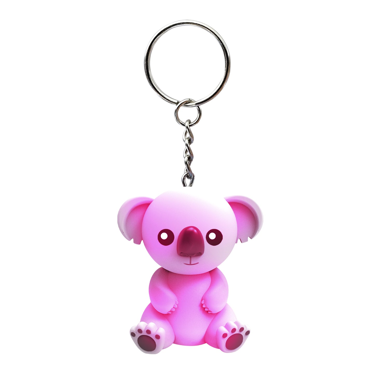 LED Flashing Koala Keychain