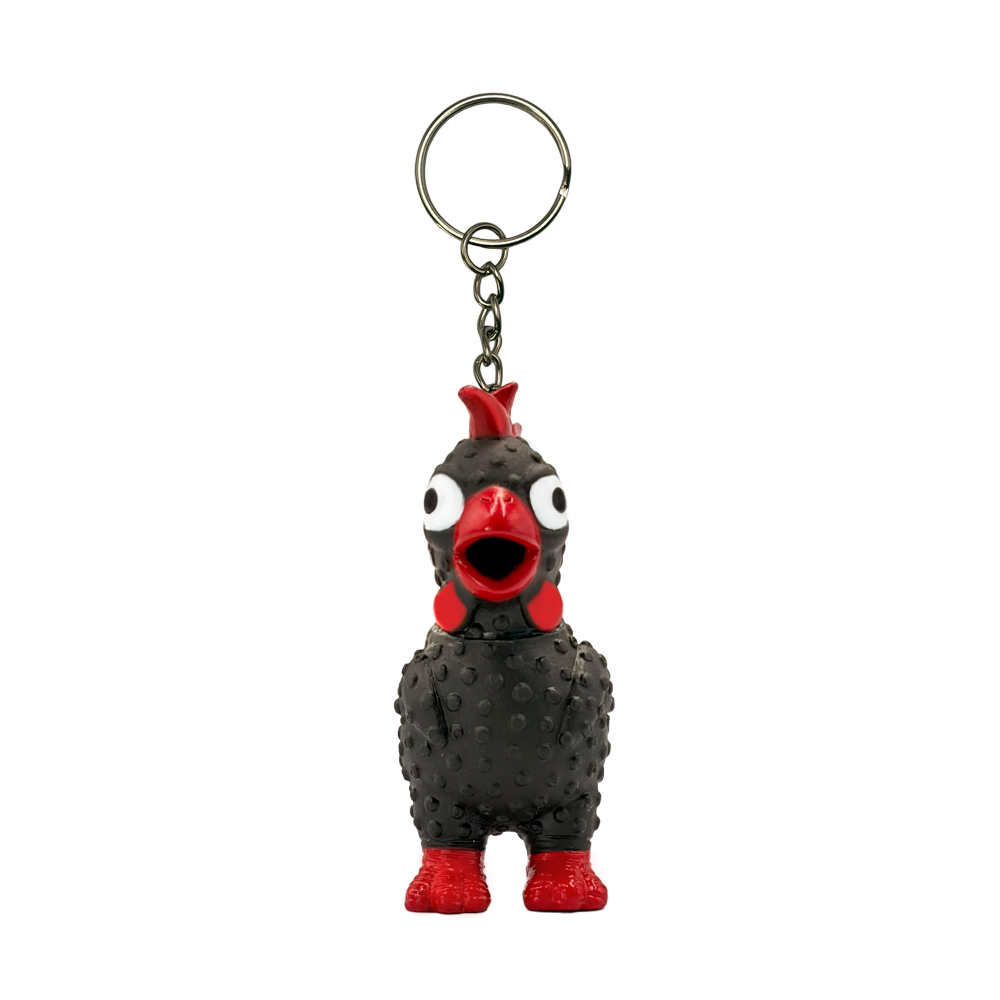 Beep Beep Chicken Keychain