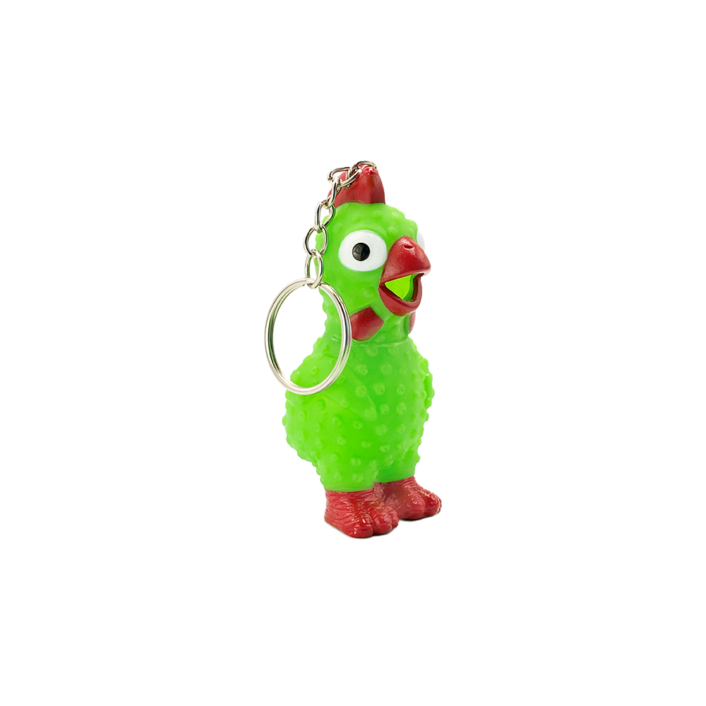 Beep Beep Chicken Keychain