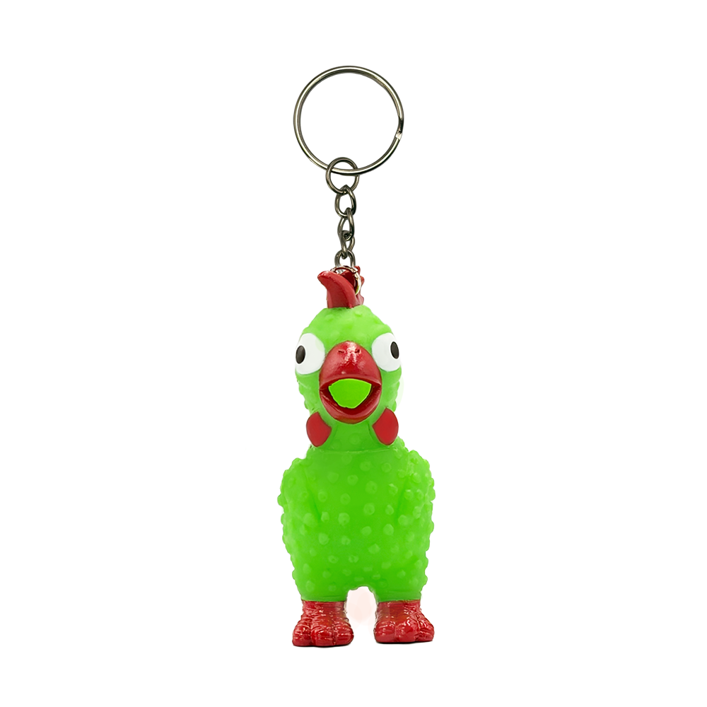 Beep Beep Chicken Keychain