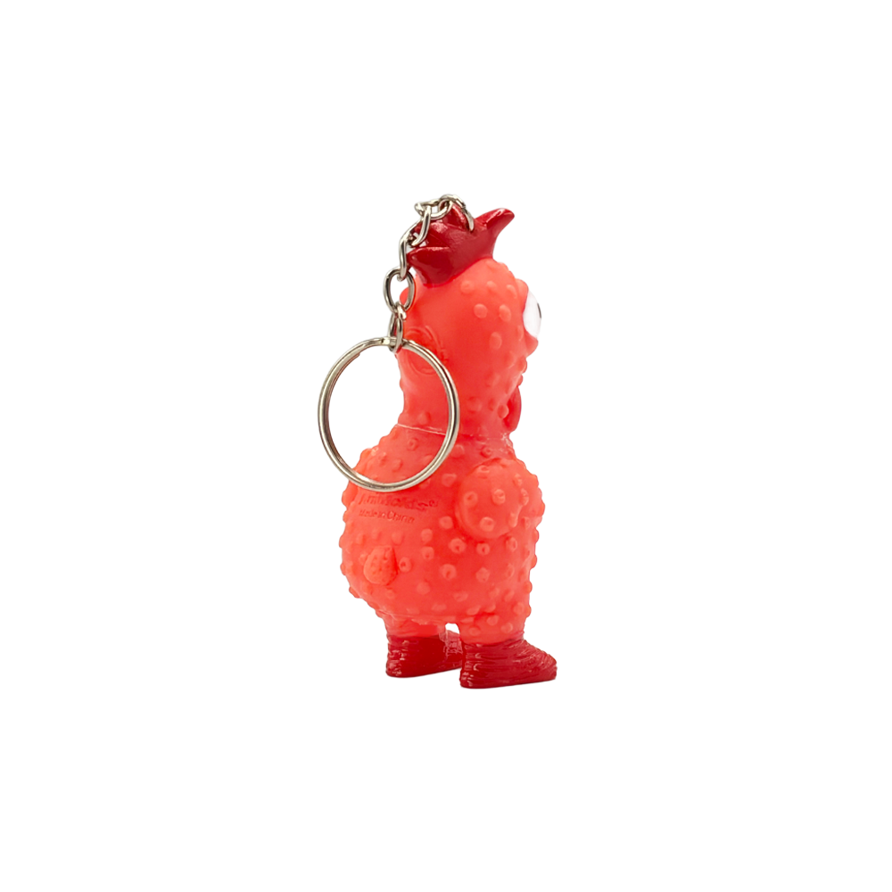 Beep Beep Chicken Keychain