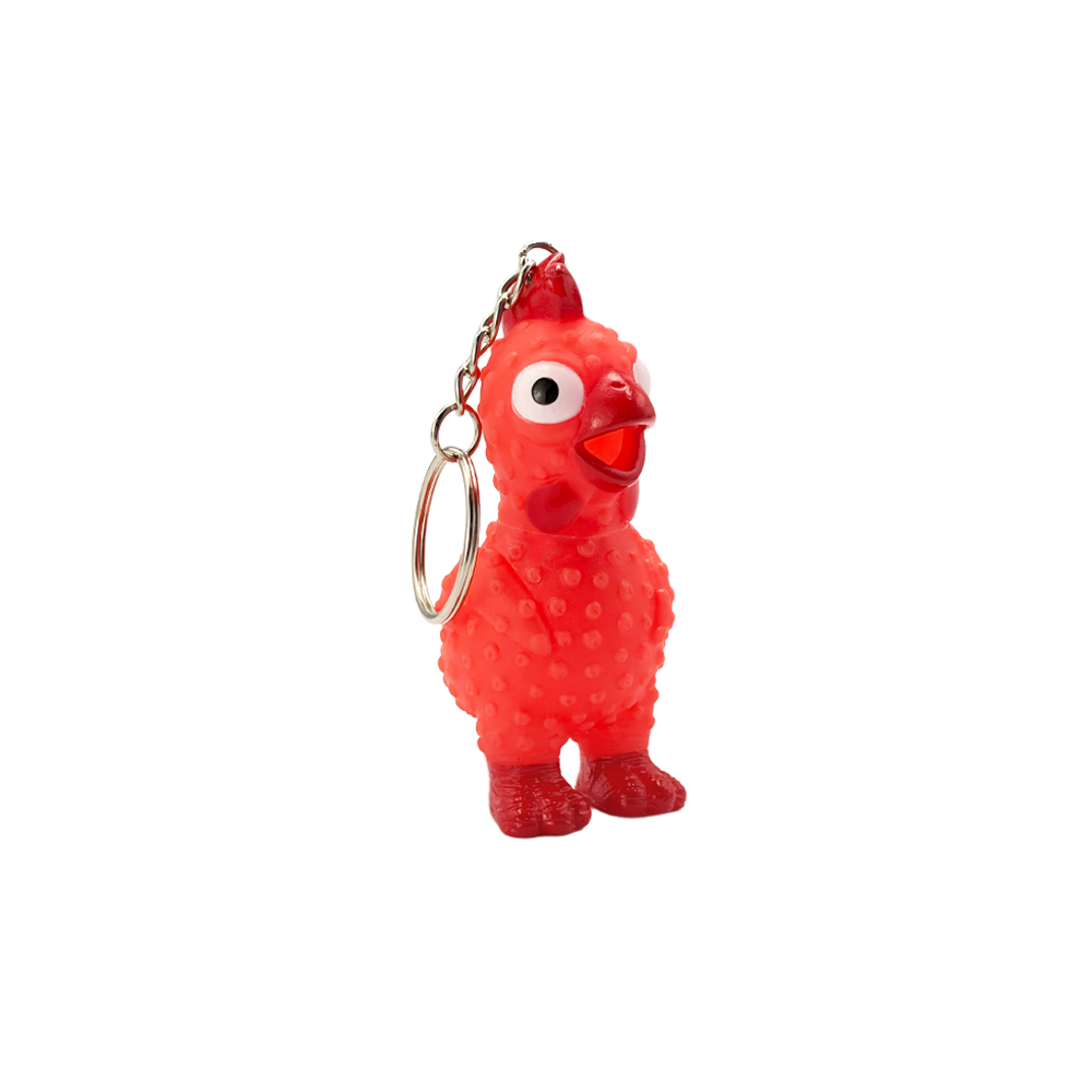Beep Beep Chicken Keychain