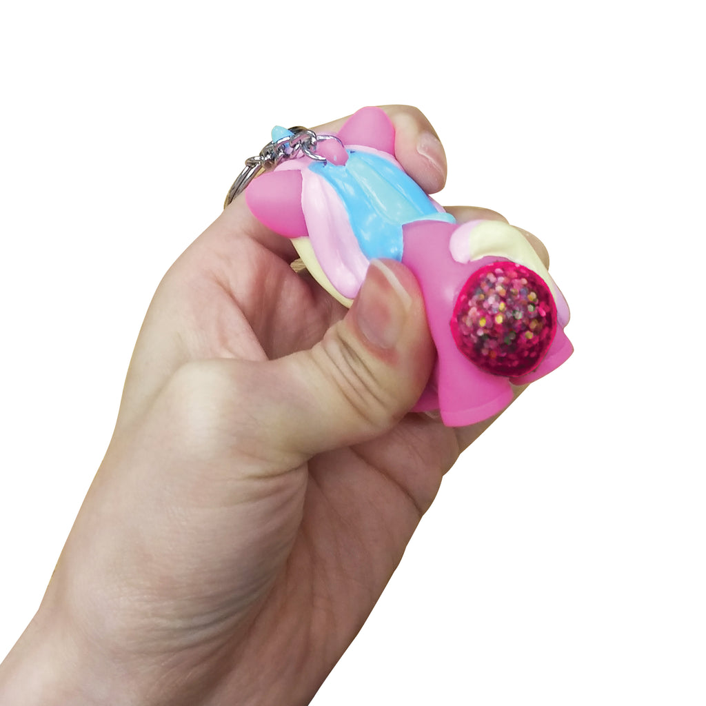 Unicorn Poop Squeeze Toy Keychains (Per Dozen)