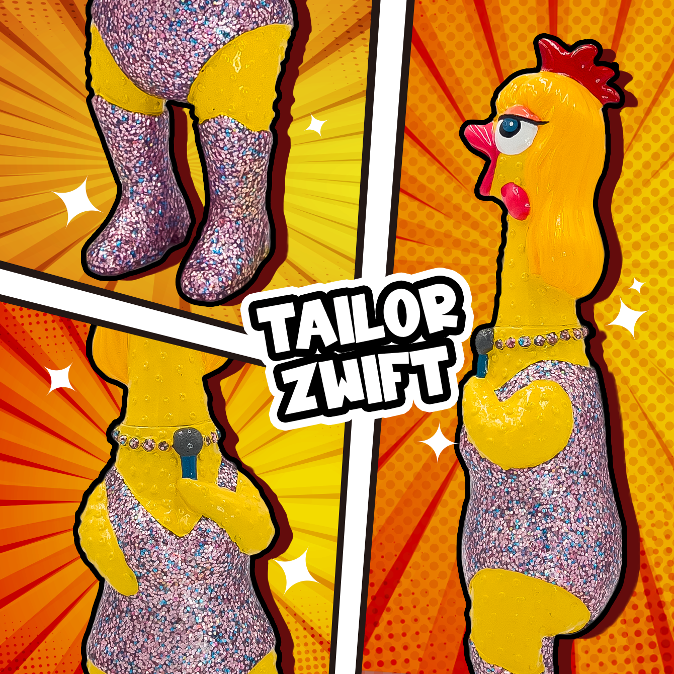 Squeeze Me Chicken Stars