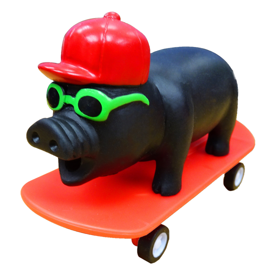 Load image into Gallery viewer, Squeeze Me Skate Piggie - Mini
