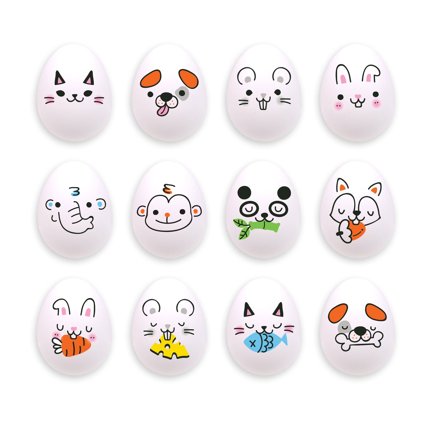 Load image into Gallery viewer, Mushimoto Squishy Mini Eggie - 6 Pack
