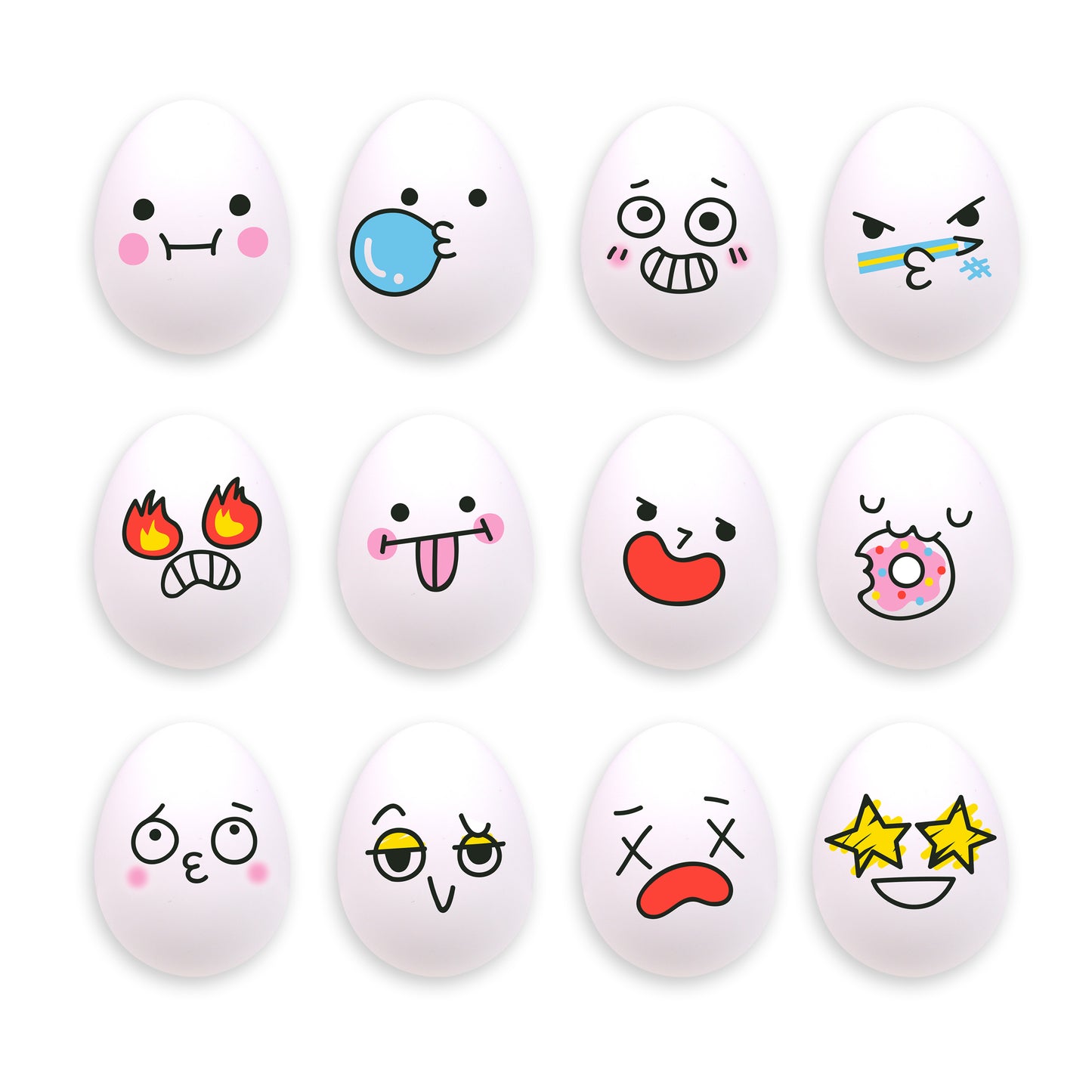 Load image into Gallery viewer, Mushimoto Squishy Mini Eggie - 6 Pack

